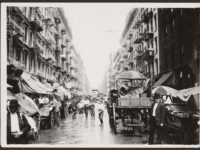 Vintage: Pushcart Markets in New York (Early 20th Century)