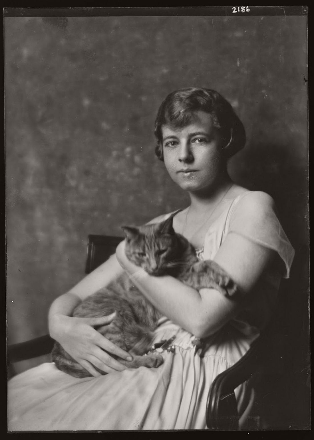 arnold-genthe-1910s-vintage-studio-portraits-of-girls-with-cat-15