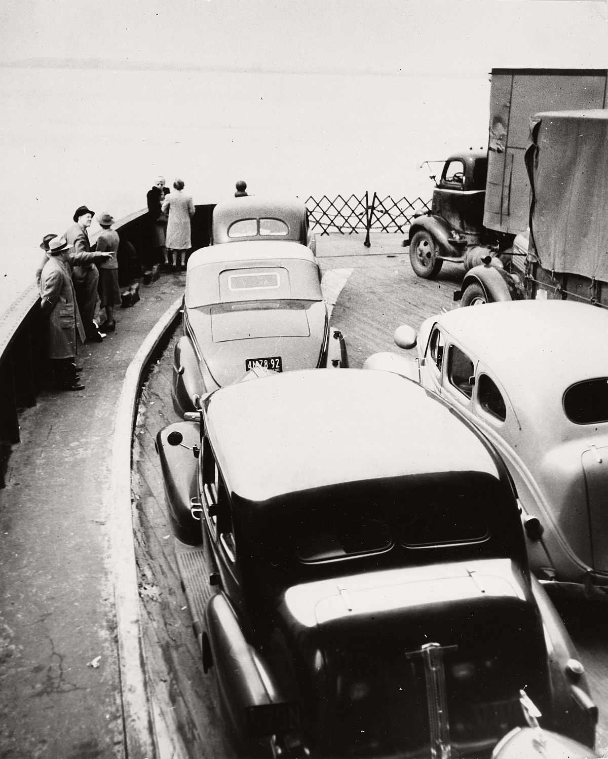Robert Haas: On the ferry, New York City, 1940s © Wien Museum/Sammlung Robert Haas