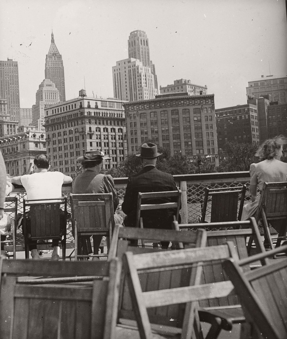 Robert Haas: On the ferry, New York City, 1941 © Wien Museum/Sammlung Robert Haas