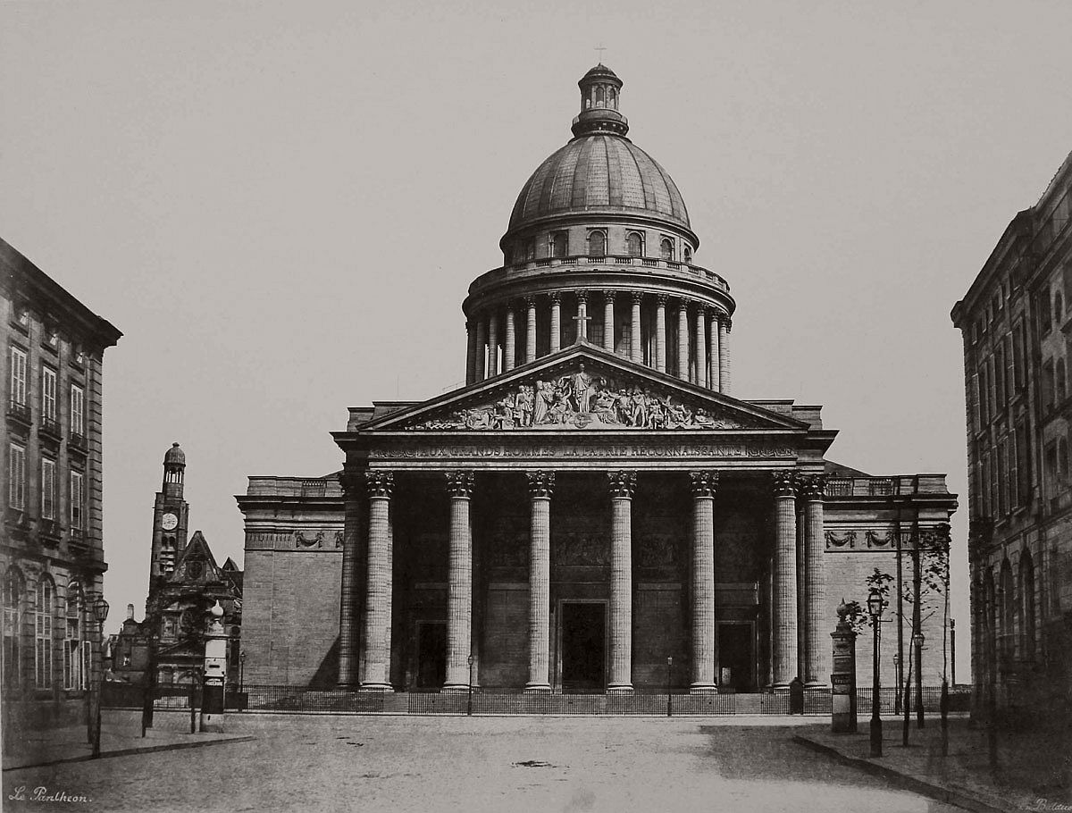 Edouard Baldus Le Pantheon 1853