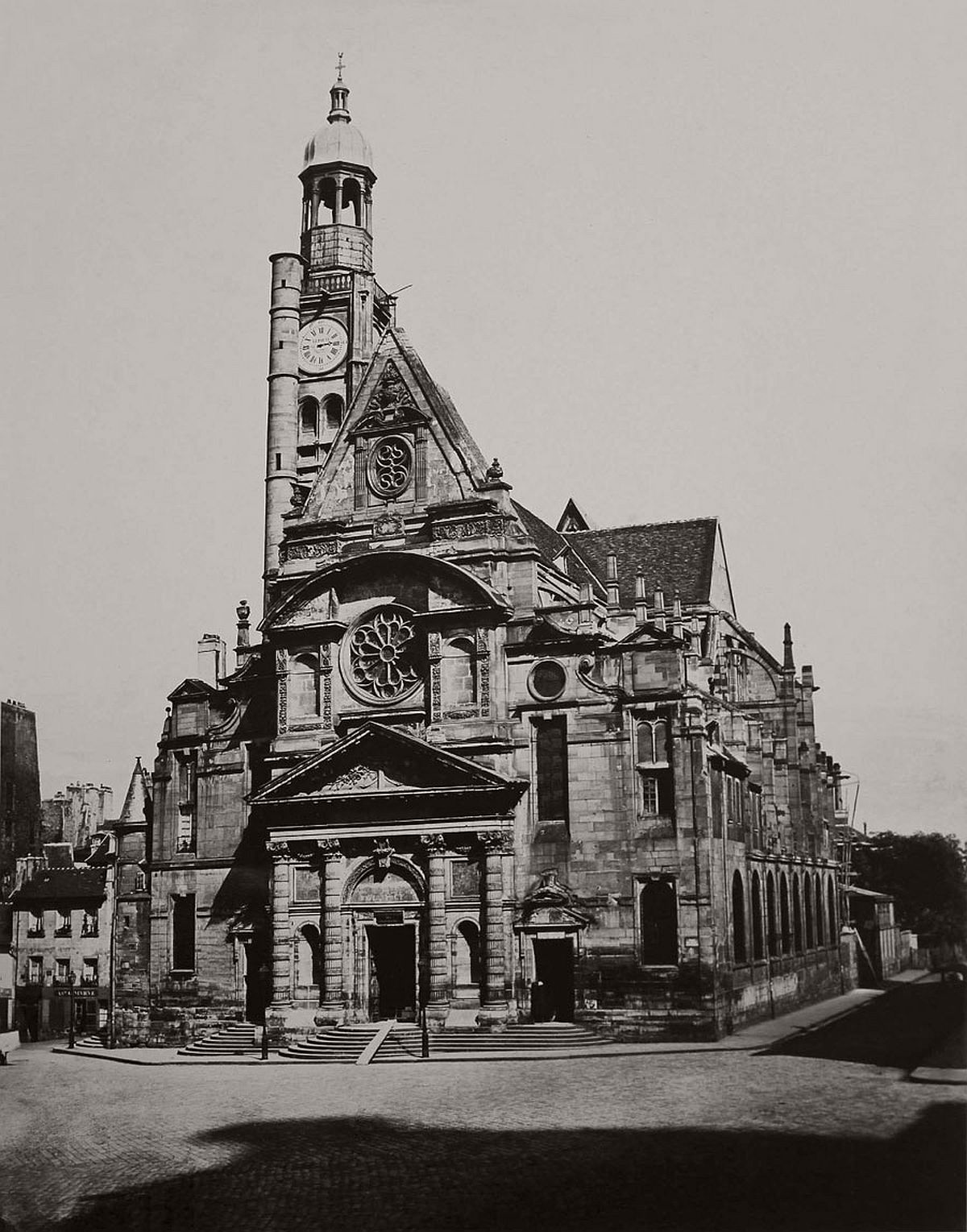 Edouard Baldus Saint Etienne du Mont, Paris c. 1858