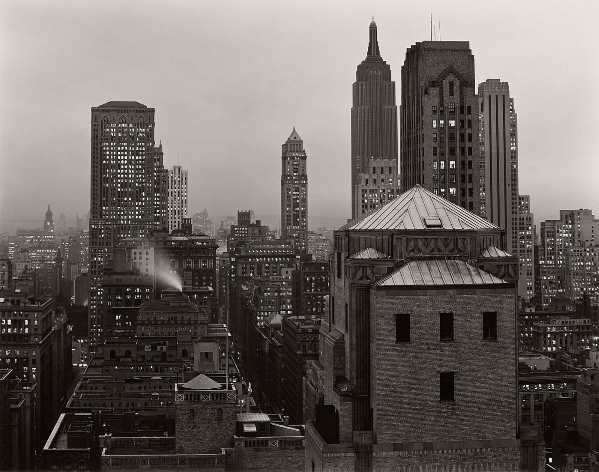 Edward Weston, From 515 Madison Avenue, New York, 1941