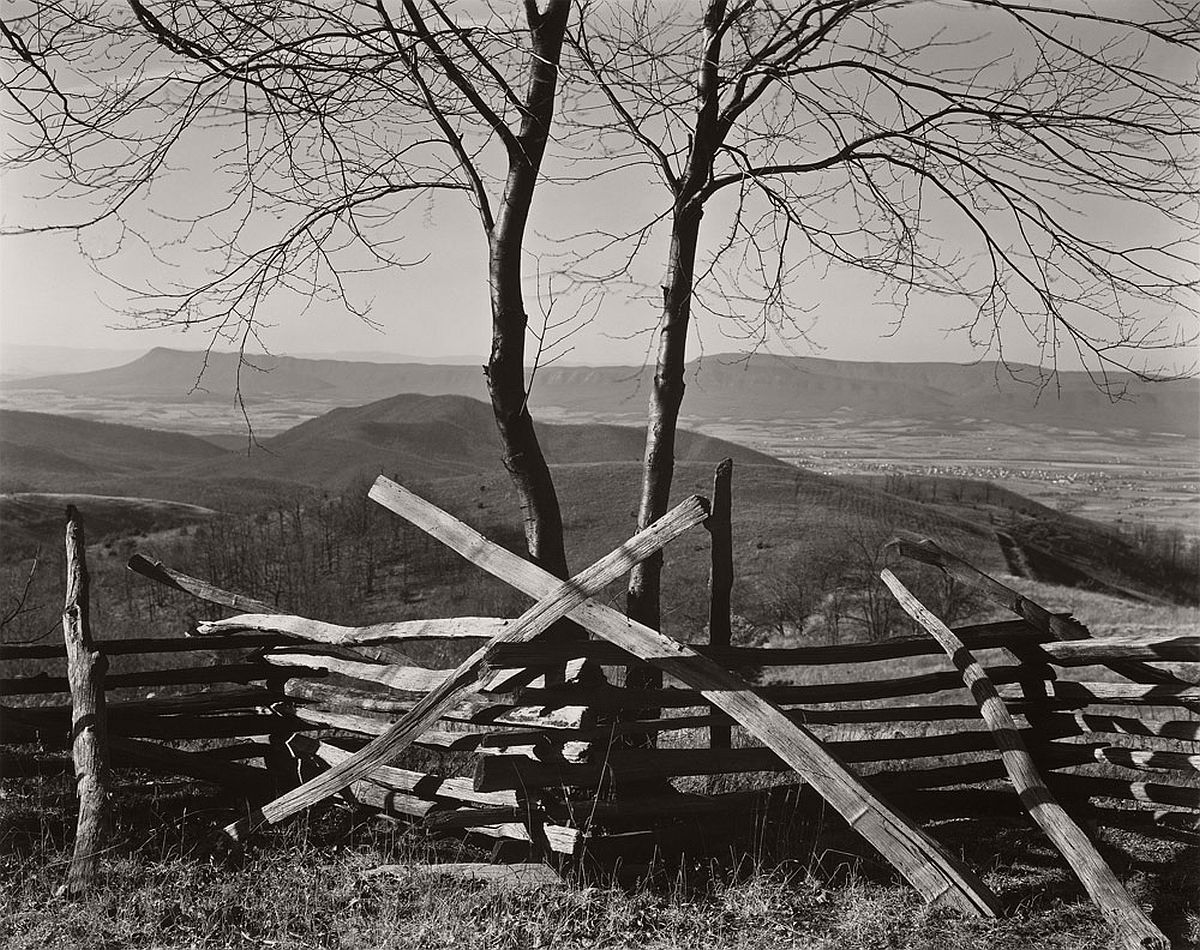 Edward Weston,  Shenandoah Valley, Virginia, 1941