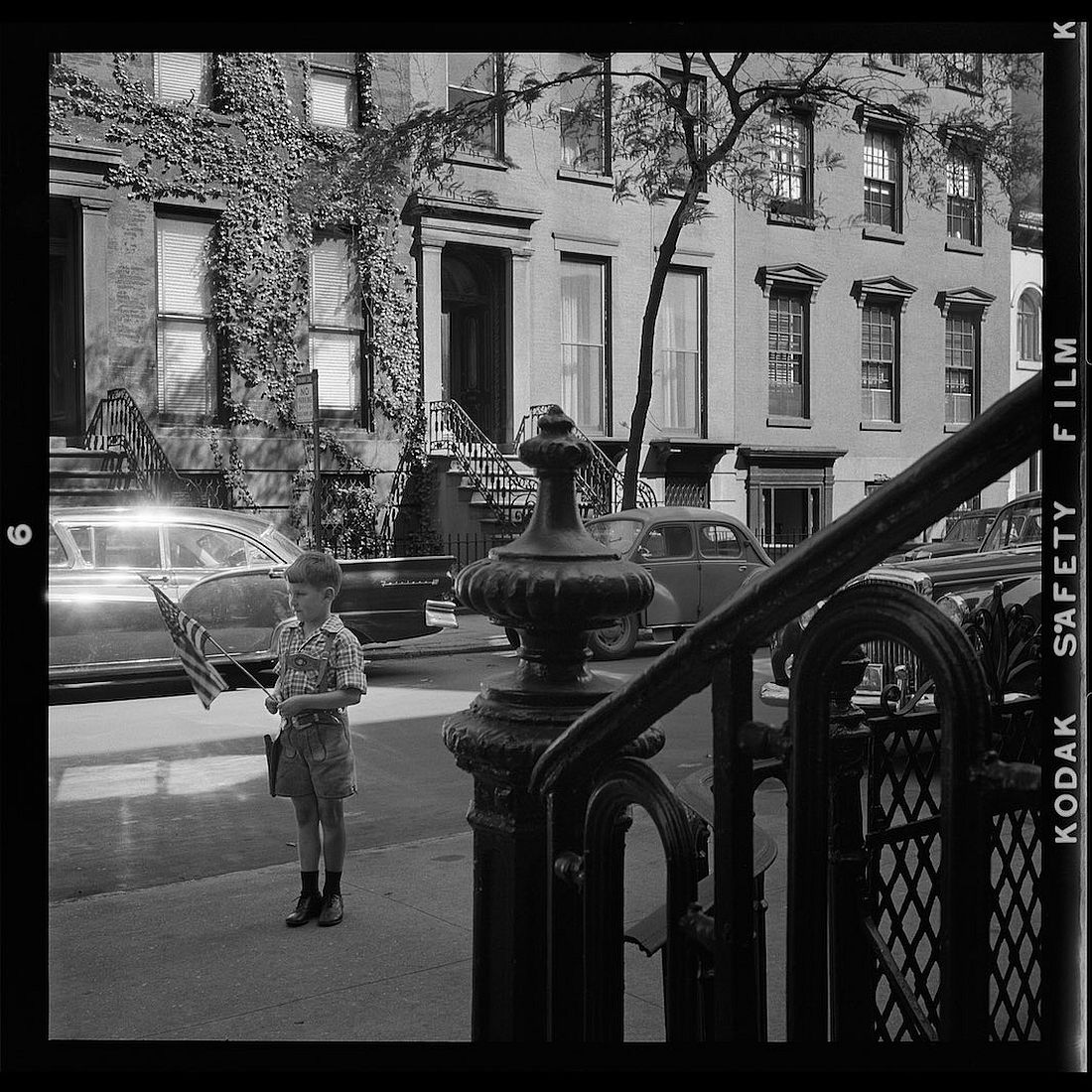 Truman Capote’s Brooklyn: The Lost Photographs of David Attie. Original print by David Attie