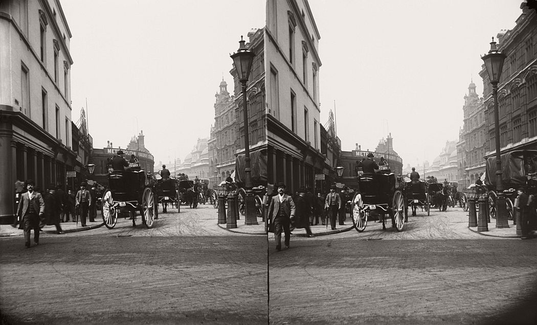 Liverpool Street station, ca. 1890.
