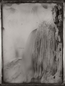 Vintage: Niagara Falls during Winter (19th Century) | MONOVISIONS ...