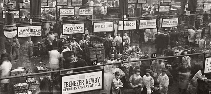Vintage: Edwardian Markets in the 1900s