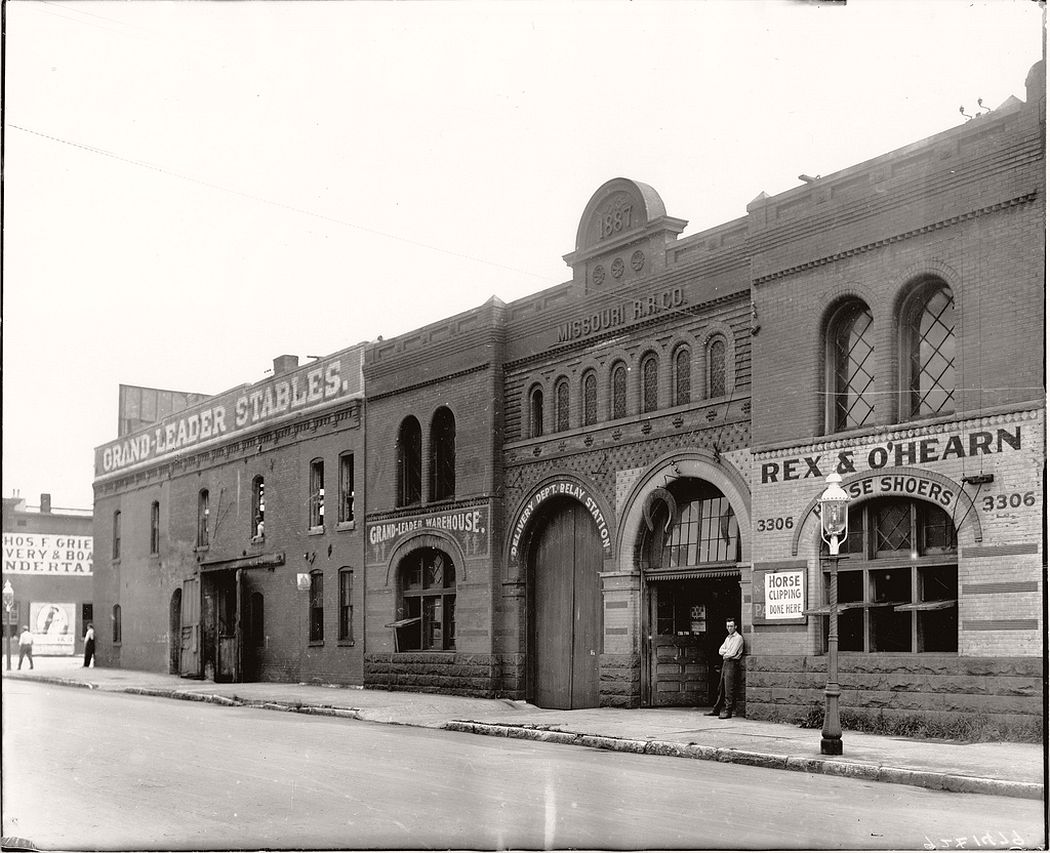 Southwest corner of Leonard Avenue and Locust Street, ca. 1900s