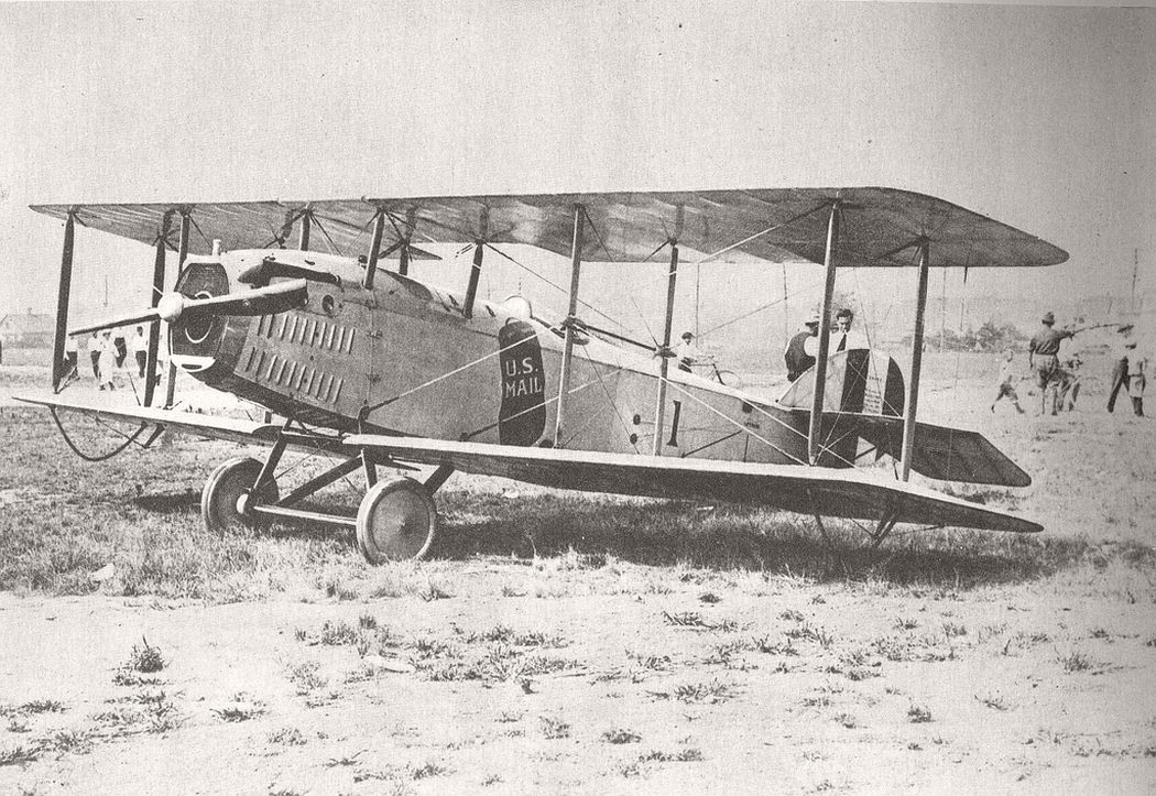 JR-1B mail airplane designed by the Standard Aircraft Corporation, 31 Dec. 1918