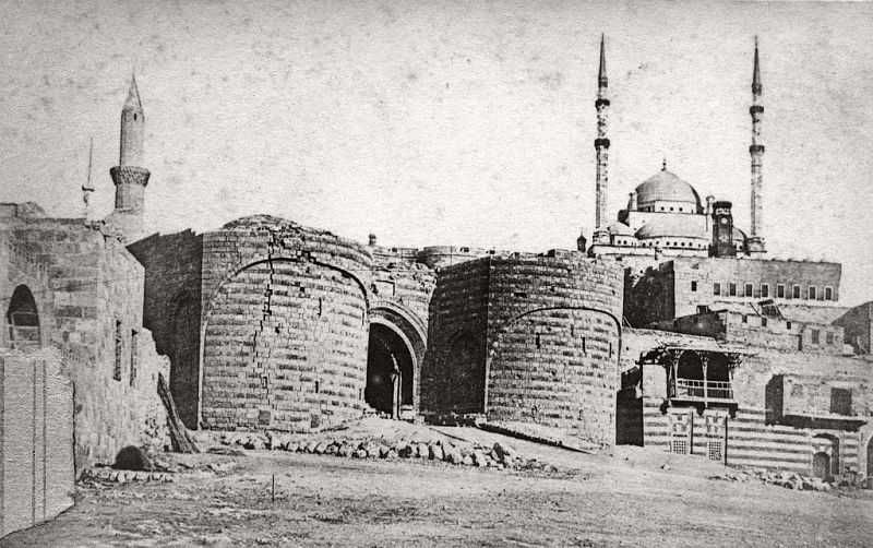 The Citadel Gate, Cairo, 1864
