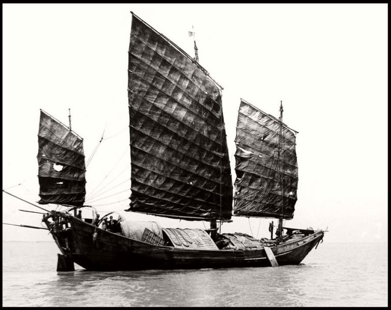 Vintage: Boats of Old China (Junks) in the 1900s | MONOVISIONS - Black ...