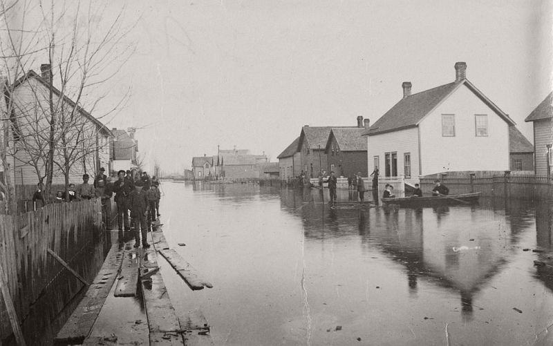 New Edinburgh flood, ca. 1890s
