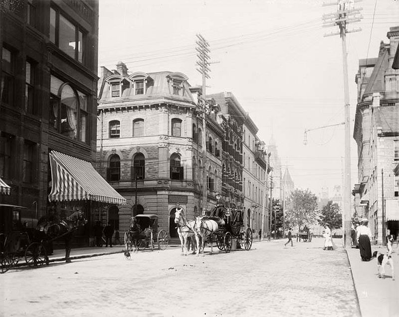 Metcalfe corner of Sparks, 1895