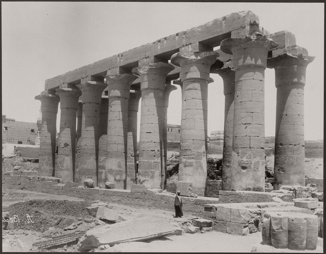 Luxor, Egypt, circa 1870