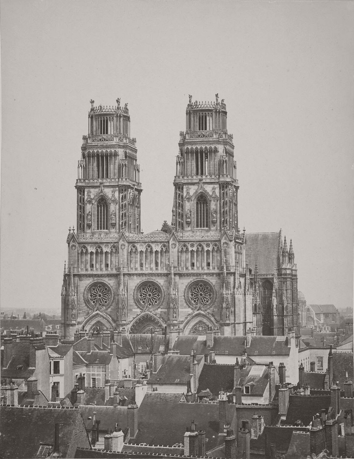 Orléans Cathedral, 1857.