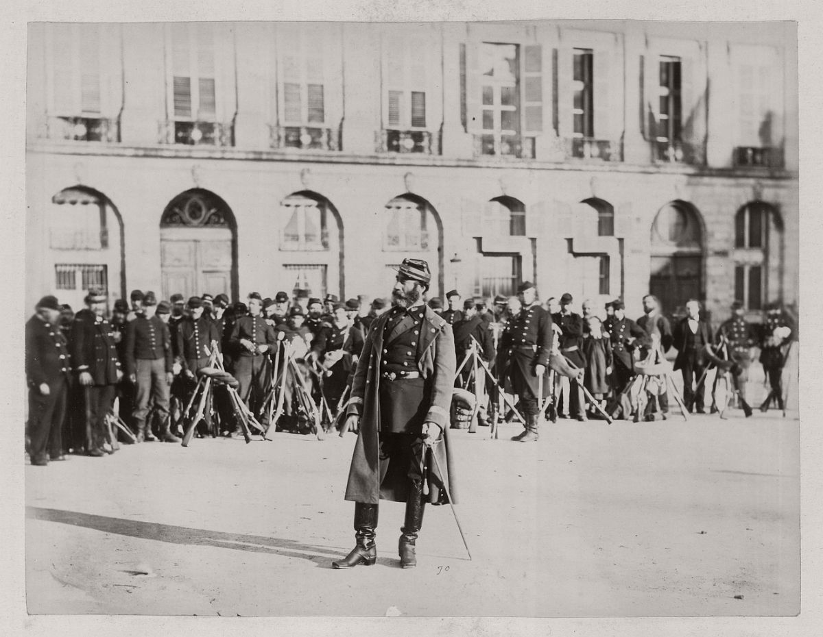 Commander of the Place Vendôme under the Commune, 1871.