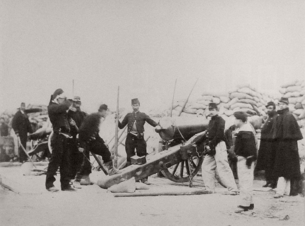 Porte Maillot, 14 May, 1871.