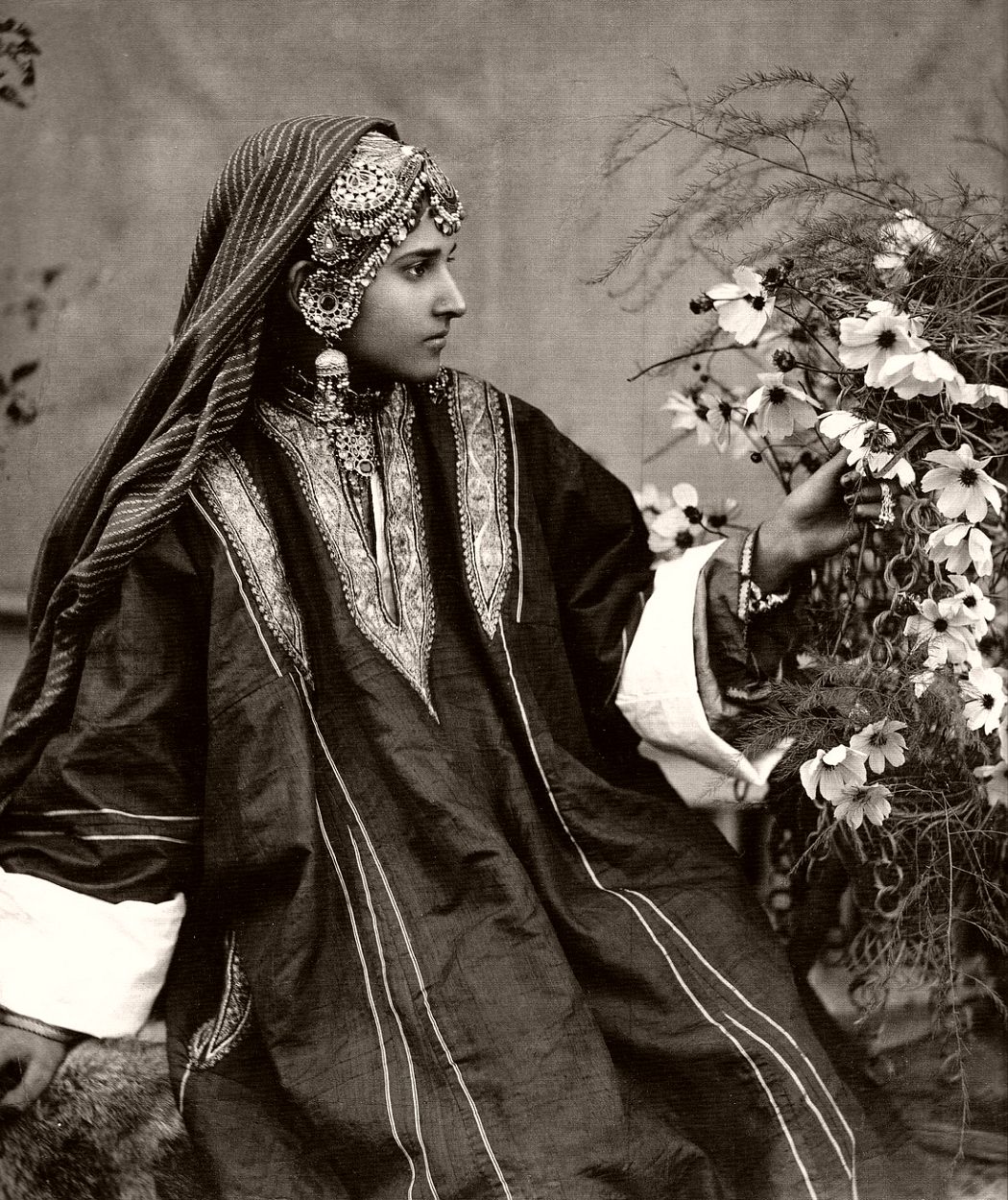 Kashmiri dancer, 1924. Photo by Fred Bremner