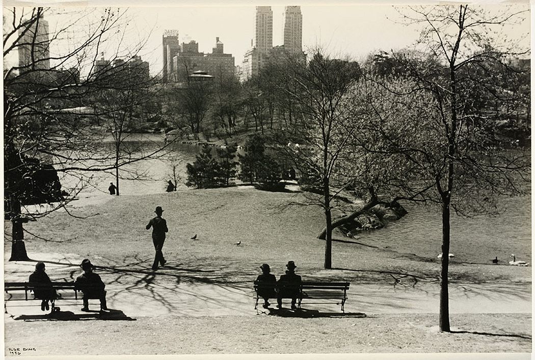 Central Park, 1936 © Victoria and Albert Museum, London/Estate of Ilse Bing, courtesy Michael Mattis