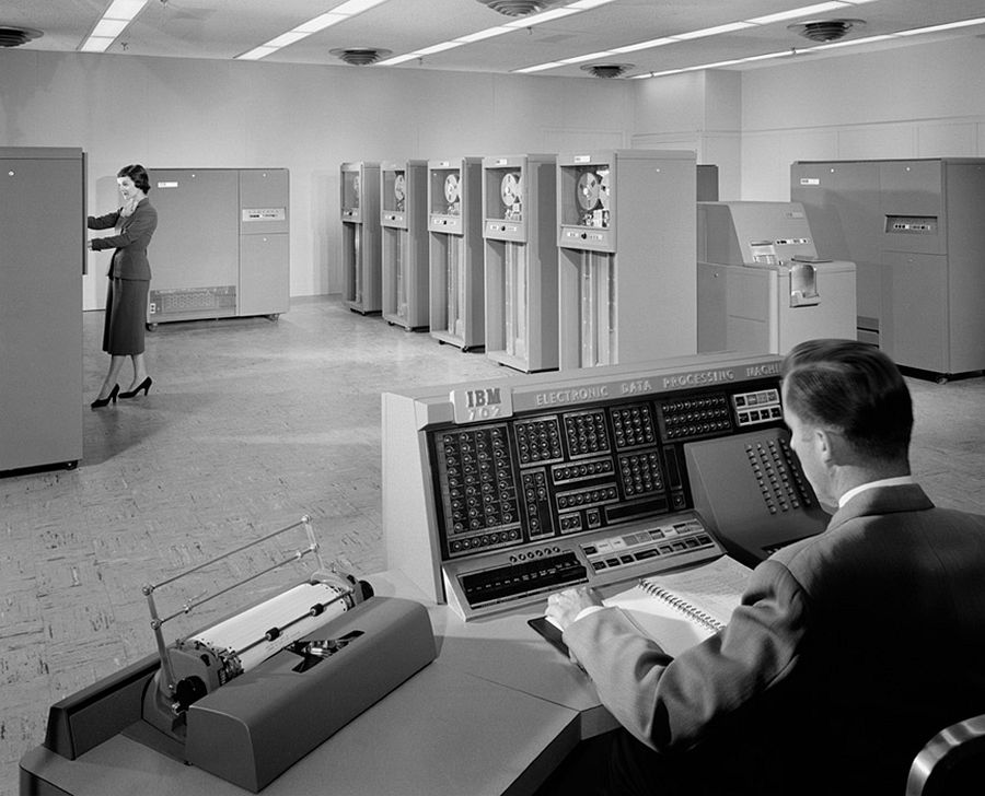IBM 702 Machine, 1955 