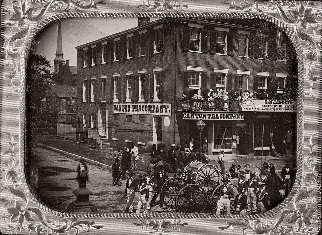 Canton Tea Company and Union Fire Company, 1848