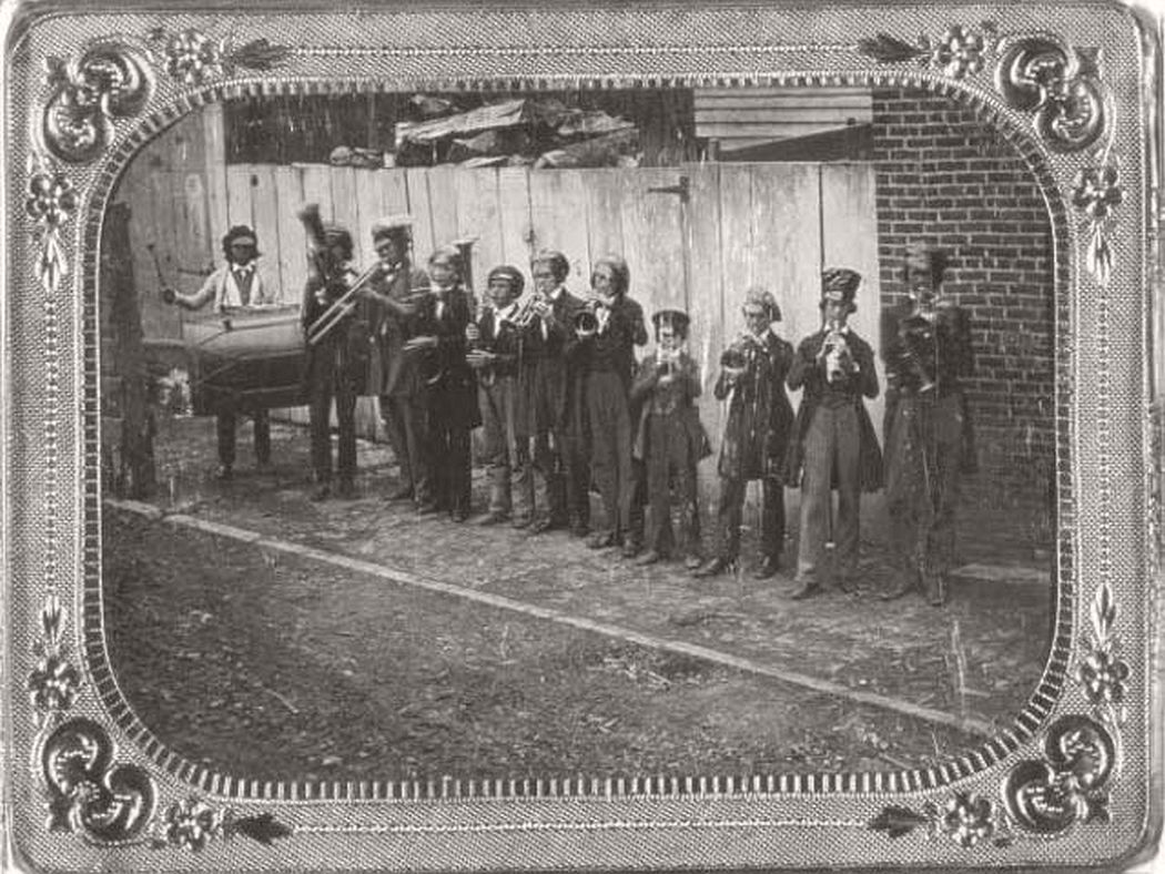 Little German band, ca. 1850