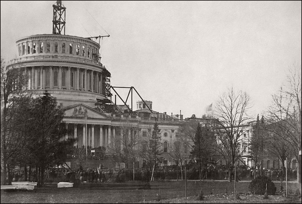 The Capitol in 1861