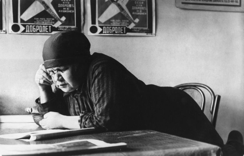 Alexander Rodchenko (1891-1956). Portrait of Mother, 1924. This is one of the first Rodchenko's photographs, a compelling portrait of his mother who learnt how to read in her late years. 