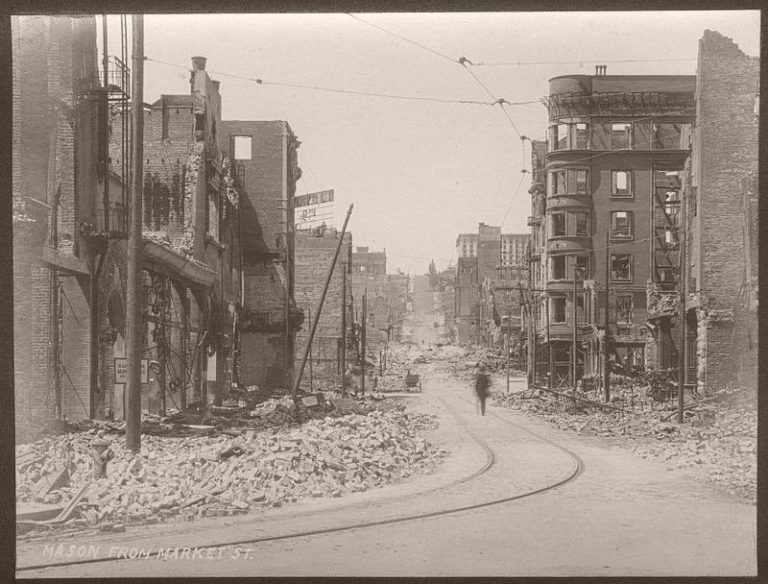 Vintage: 1906 San Francisco earthquake | MONOVISIONS - Black & White ...