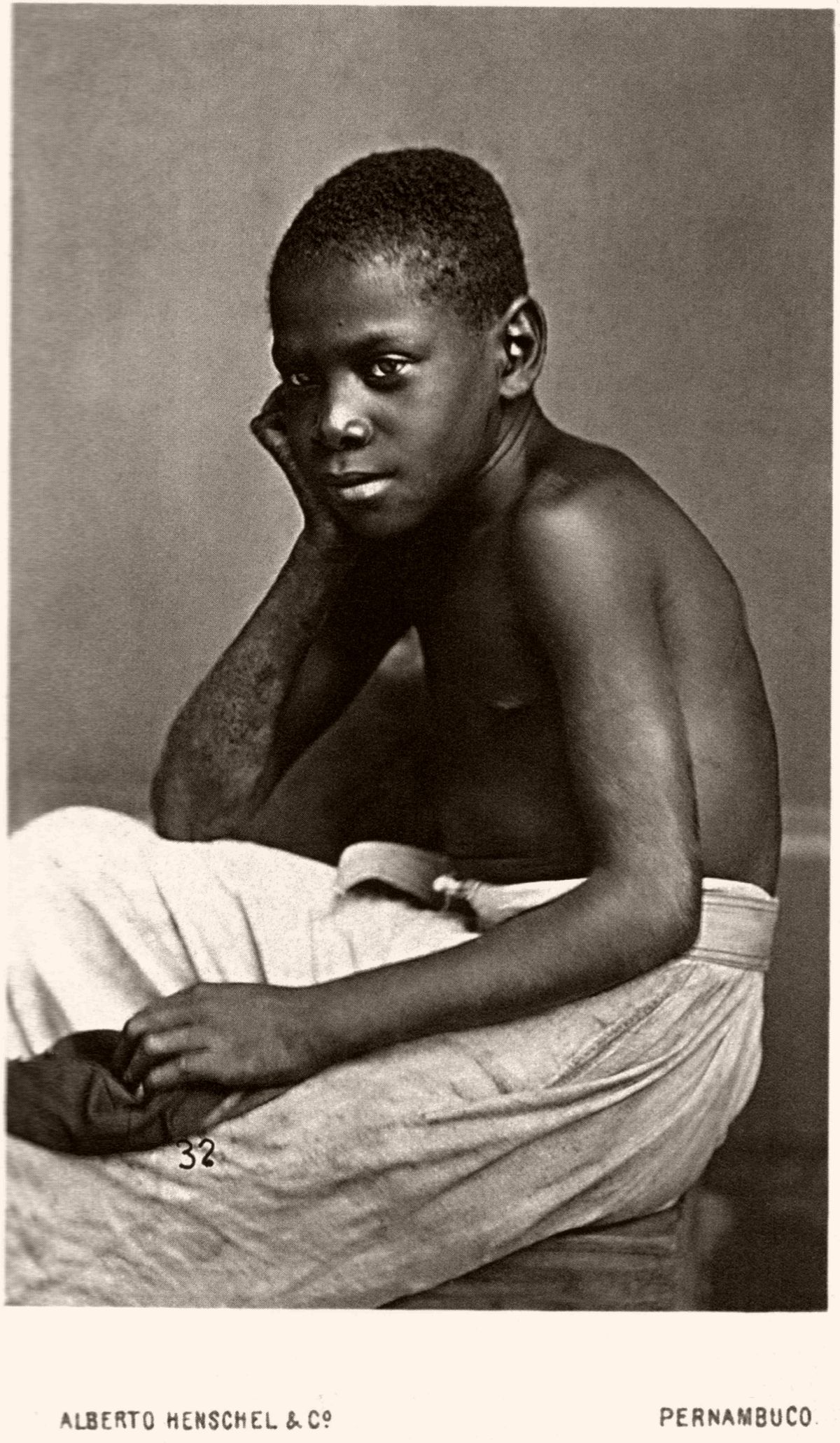 Criança em Pernambuco. 1870