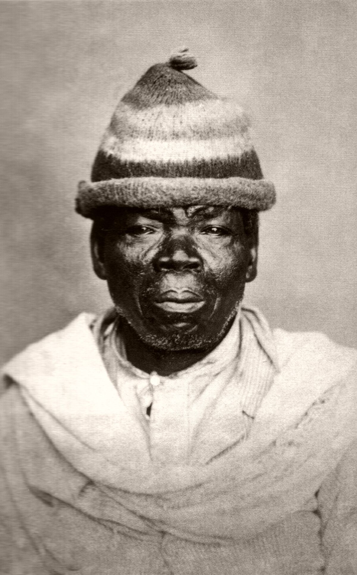 Foto de negro ancião. 1870