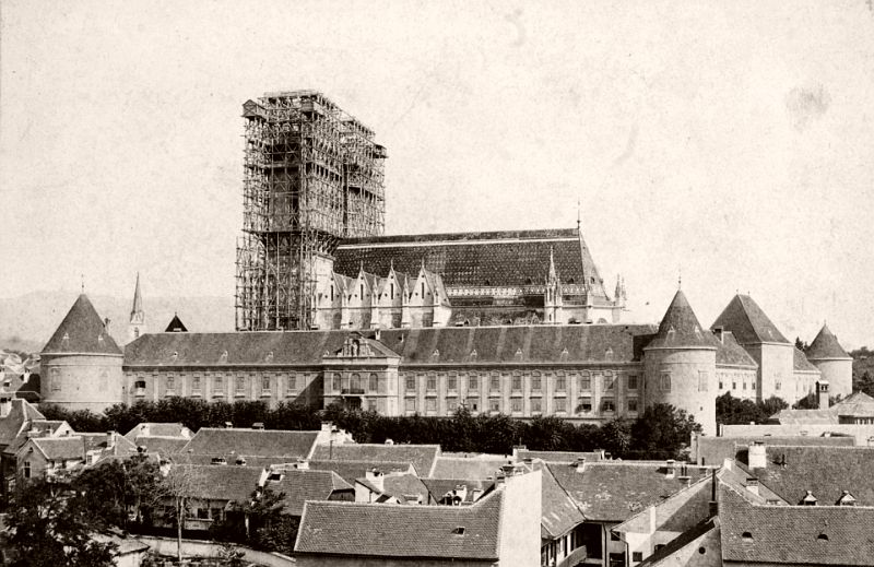 Reconstruction of the Zagreb Cathedral, 1894.