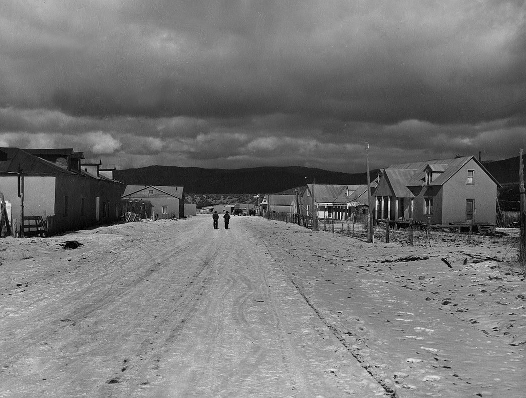In Peñasco, New Mexico, 1943