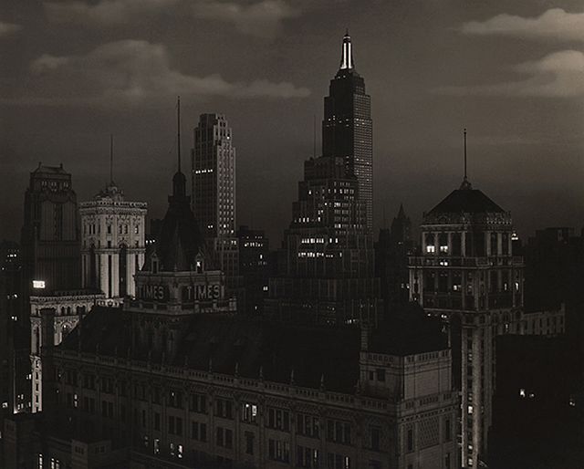 Paul J. Woolf, Times Building Looking South, c. 1935 