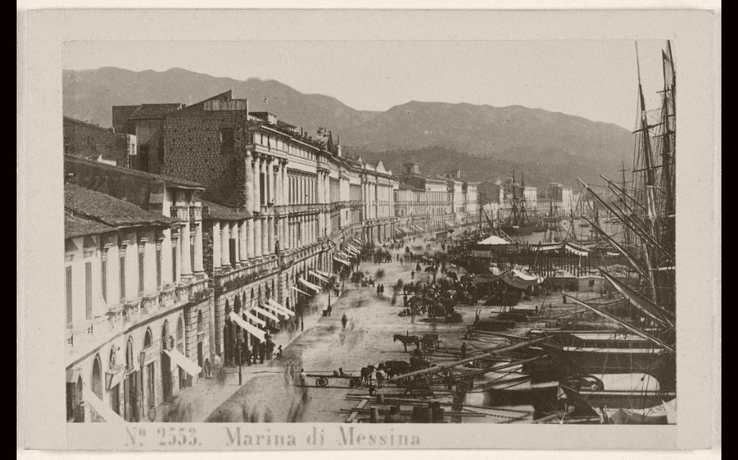 Marina di Messina, ebruary 23, 1867.