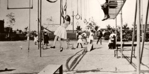 Vintage: Early 20th Century Kids Playgrounds