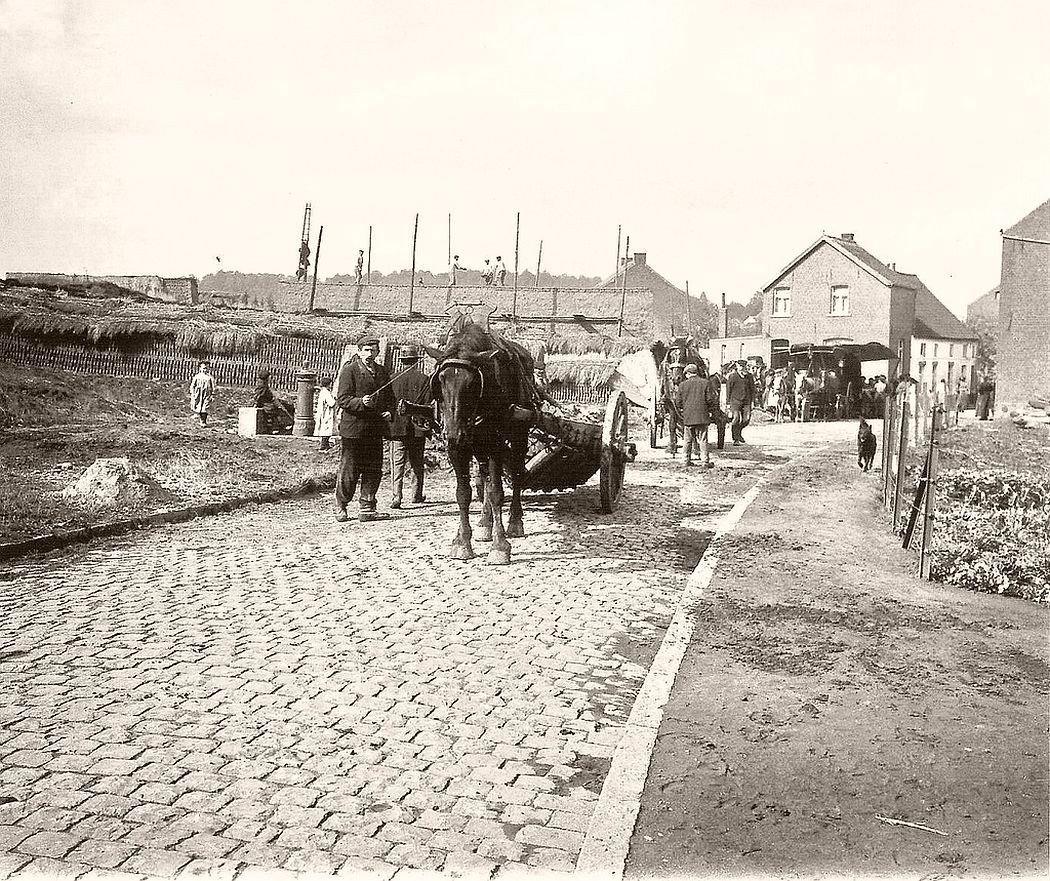 Brick-yard at Brussels in 1907