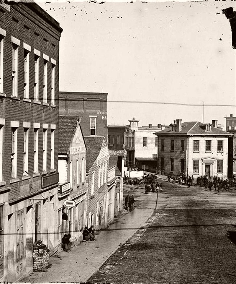 Whitehall Street, Atlanta, Georgia, ca. 1860s