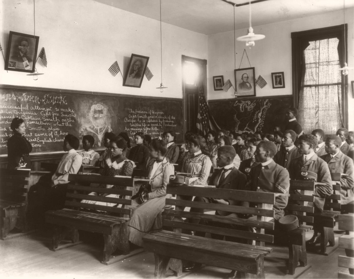 History class at the Tuskegee Institute