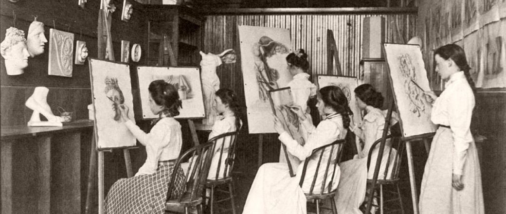 Vintage: U.S. Classroom Scenes (late 19th Century)