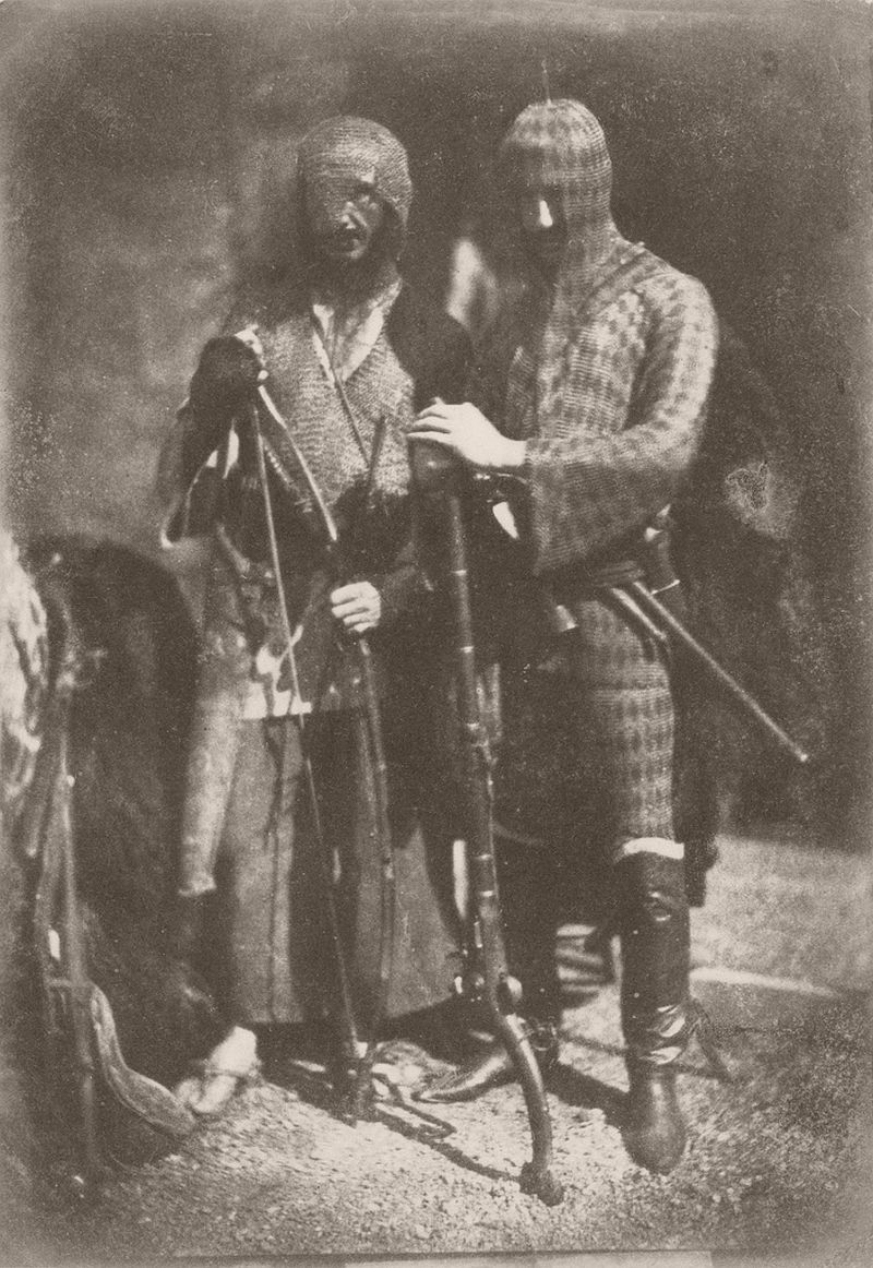 Lane and Peddie as Afghans, 1843