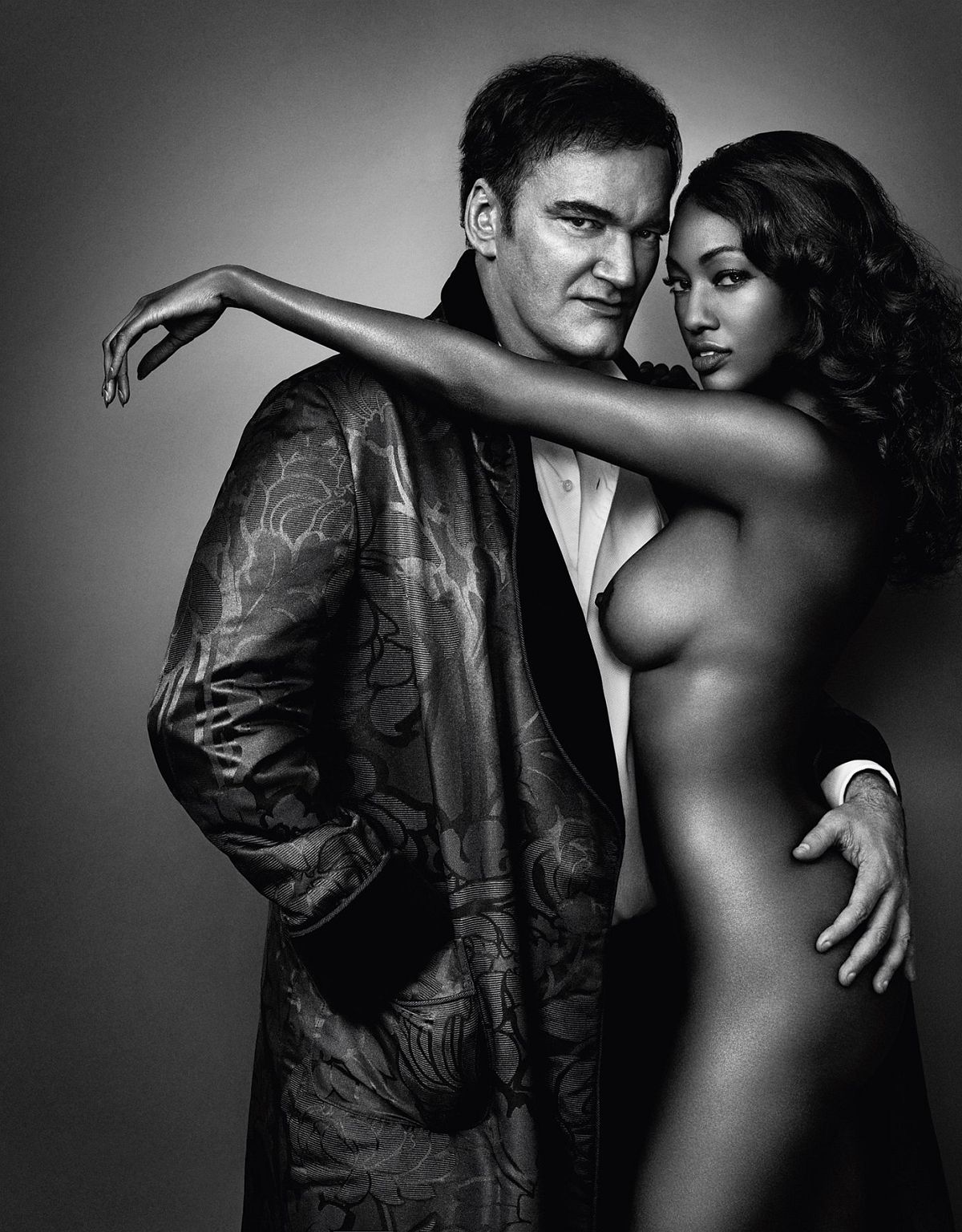 © Profiles by Marc Hom, published by teNeues, www.teneues.com, Quentin Tarantino and Nichole Galicia, Photo © 2016 Marc Hom