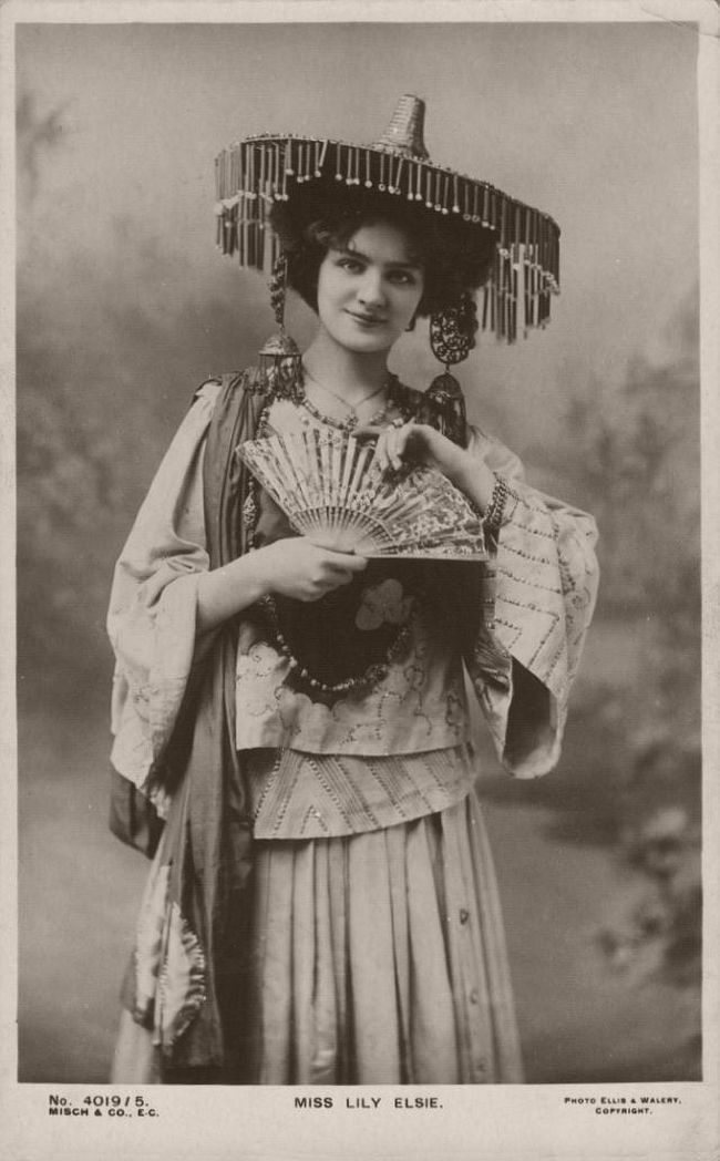 Vintage: Portrait Of Miss Lily Elsie (1900S And 1910S)