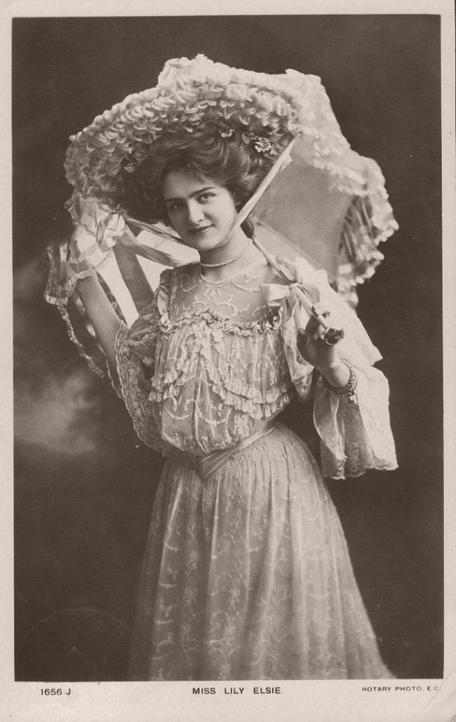 Vintage: Portrait Of Miss Lily Elsie (1900S And 1910S)