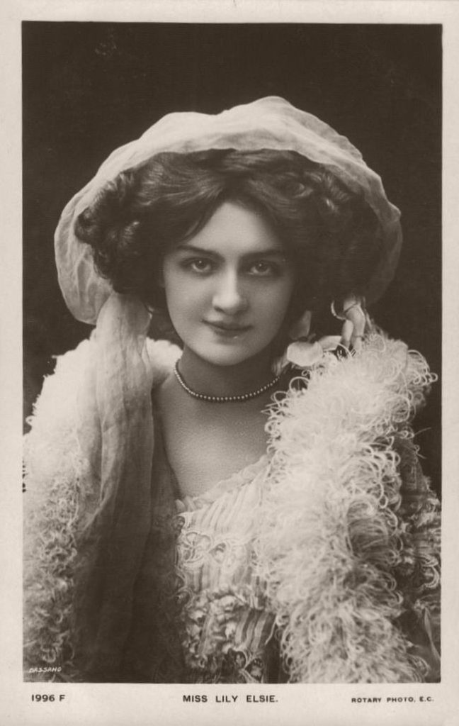 Vintage: Portrait of Miss Lily Elsie (1900s and 1910s) | MONOVISIONS ...