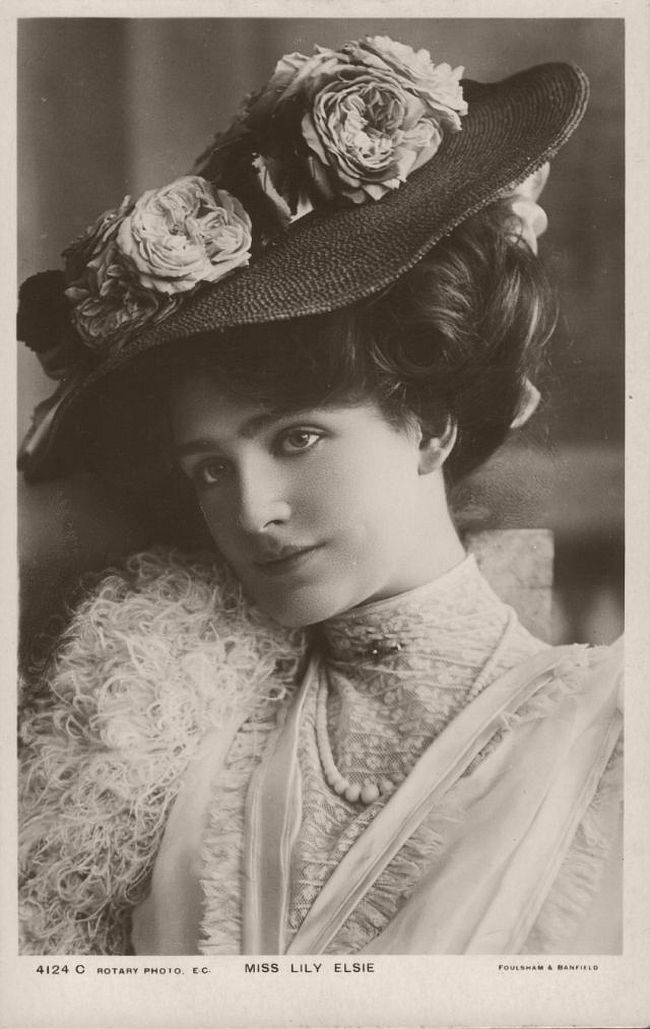 Vintage: Portrait of Miss Lily Elsie (1900s and 1910s) | MONOVISIONS ...