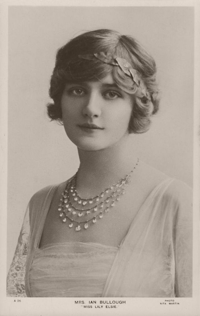 Vintage: Portrait Of Miss Lily Elsie (1900S And 1910S)