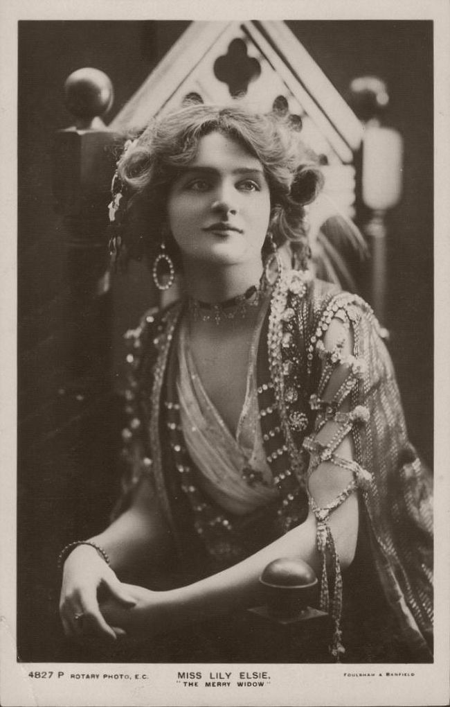 Vintage: Portrait Of Miss Lily Elsie (1900S And 1910S)