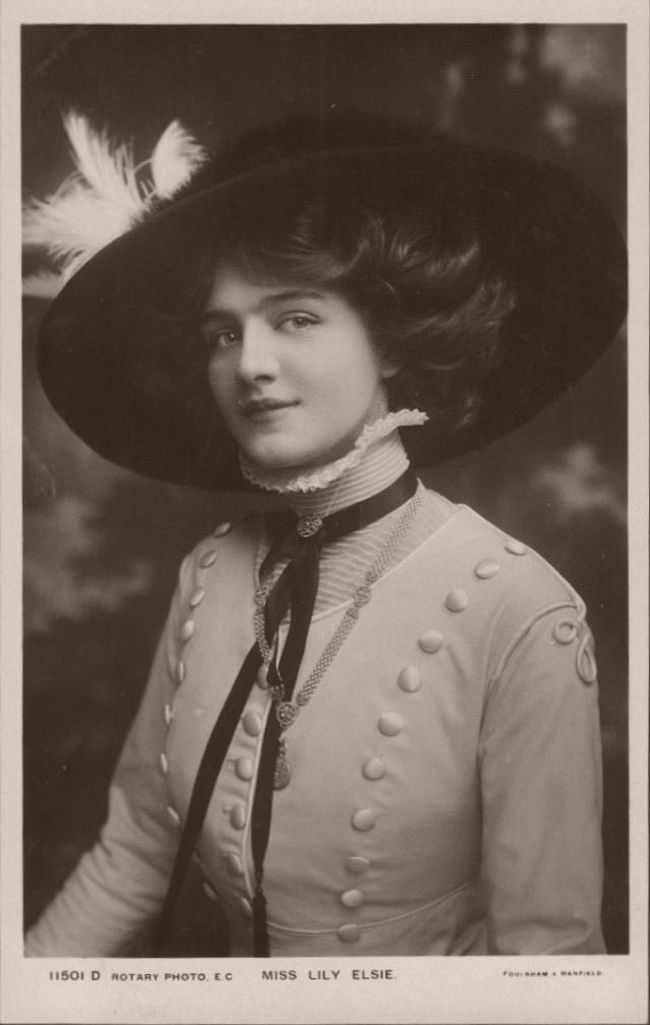 Vintage: Portrait Of Miss Lily Elsie (1900S And 1910S)